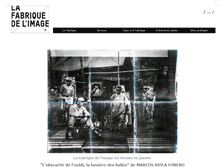 Tablet Screenshot of fabrique-image.fr